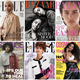 (Clockwise from top left: Angela Bassett on Nov. Allure; Halima Aden on Oct. Elle Middle East; TK Wonder (l) and Cipriana Quann on Nov. Harper’s Bazaar Nederland; Zoe Kravitz on Oct. Harper’s Bazaar; Yara Shahidi on Nov. Elle UK; Halima Aden on Nov. Elle UK; Ciara on Nov. Cosmopolitan; Mila van der Horst on. Nov. Elle Netherlands; Tessa Thompson on Nov. Essence; Raven Lyn on Oct. Elle Mexico.